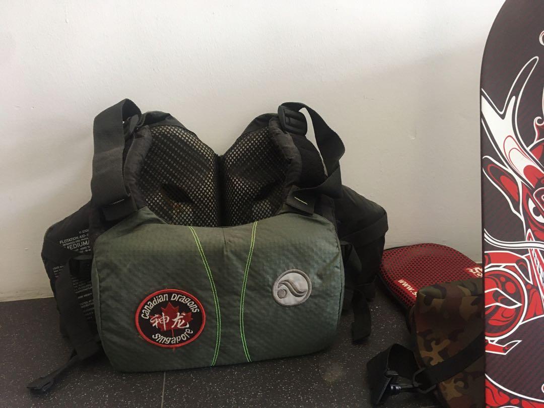 Astral Dragon Boat PFD, Sports Equipment, Sports & Games, Billiards