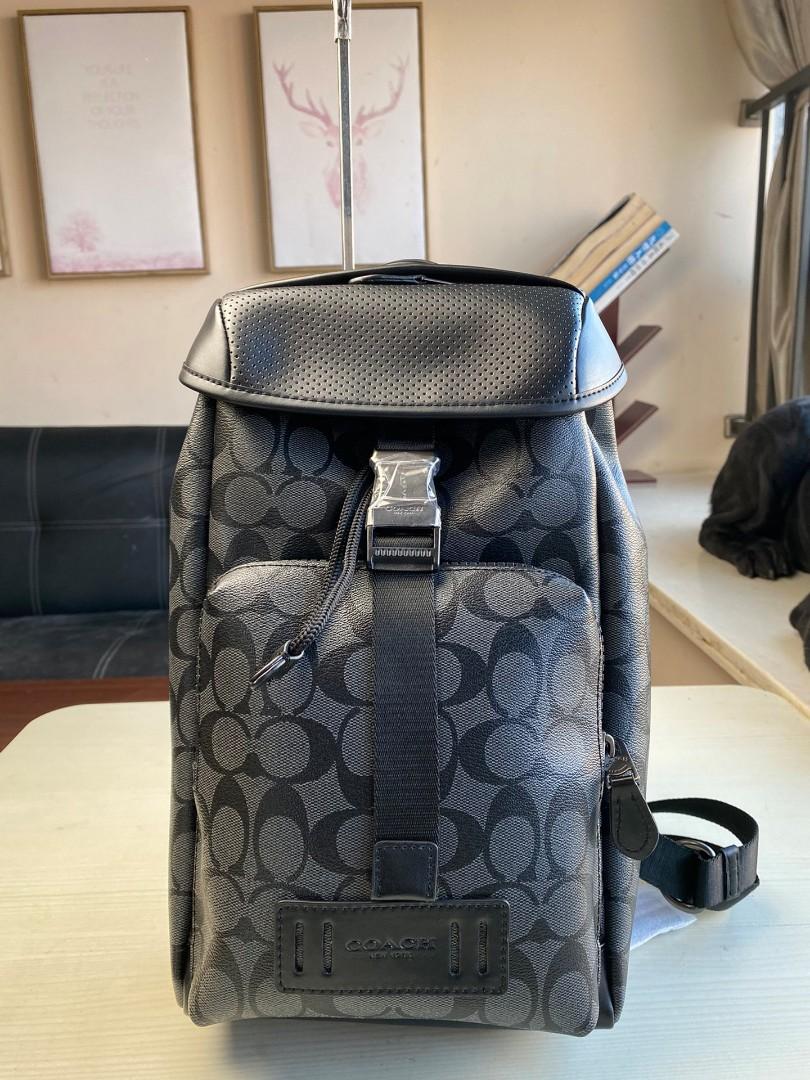 men's coach mini backpack