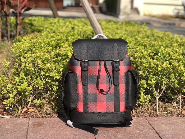 Authentic Coach men C1240 Hudson backpack with buffalo plaid, Men's  Fashion, Bags, Backpacks on Carousell