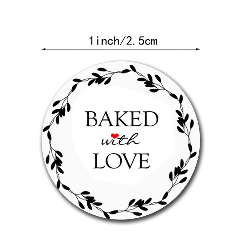 Baked With Love Stickers Food Drinks Homemade Bakes On Carousell