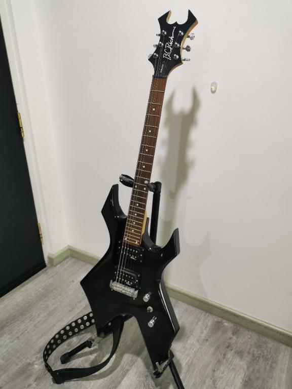 Hobbies　on　Rich　Instruments　Gig-bag),　Musical　Media,　Black　Toys,　Music　Guitar　Strap　(with　Finish　Carousell　Headstock　Widow　with　Electric　Warlock　Onyx
