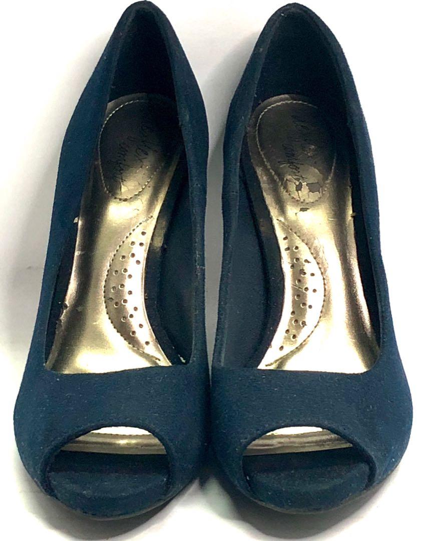Payless open toe booties top