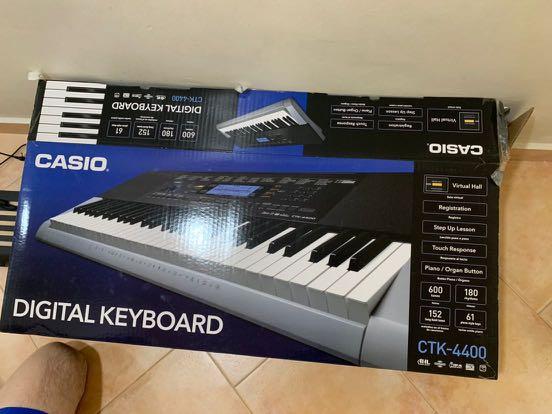 Casio digital keyboard CTK 4400 free stand Hobbies Toys Music Media Musical Instruments on Carousell