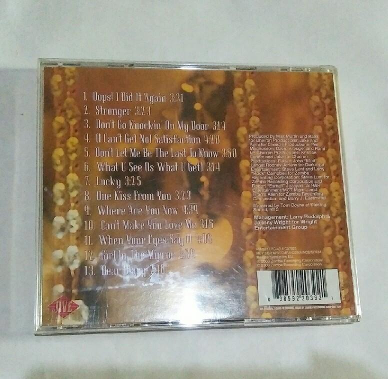 Cd Britney Spears Oops I Did It Again Album Musik Media Cd Dvd Lainnya Di Carousell