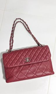 Chanel in the discount business flap bag
