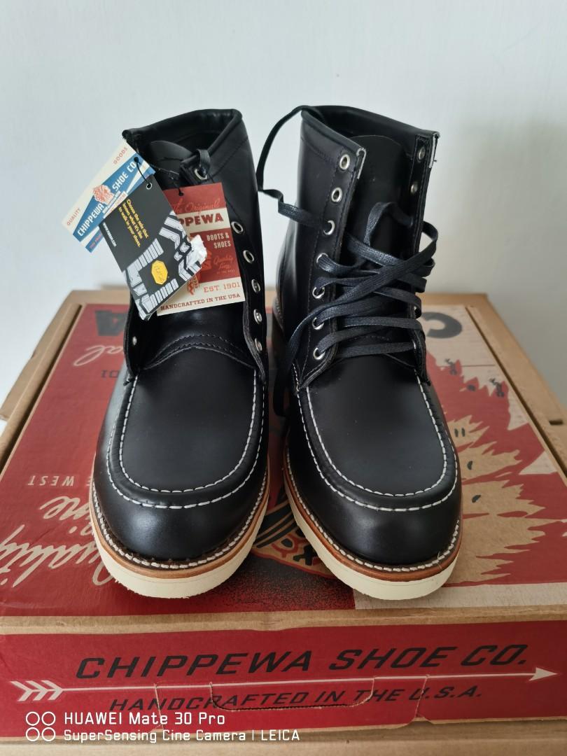 Chippewa 6in Moc Toe (Category: Boots) located in Cabuyao City. Submitted by rorix28 (Listing ID 1055915919, Image 3). Description: Bnew US10E Black Whirlwind Item in SG Interested? Let's talk...