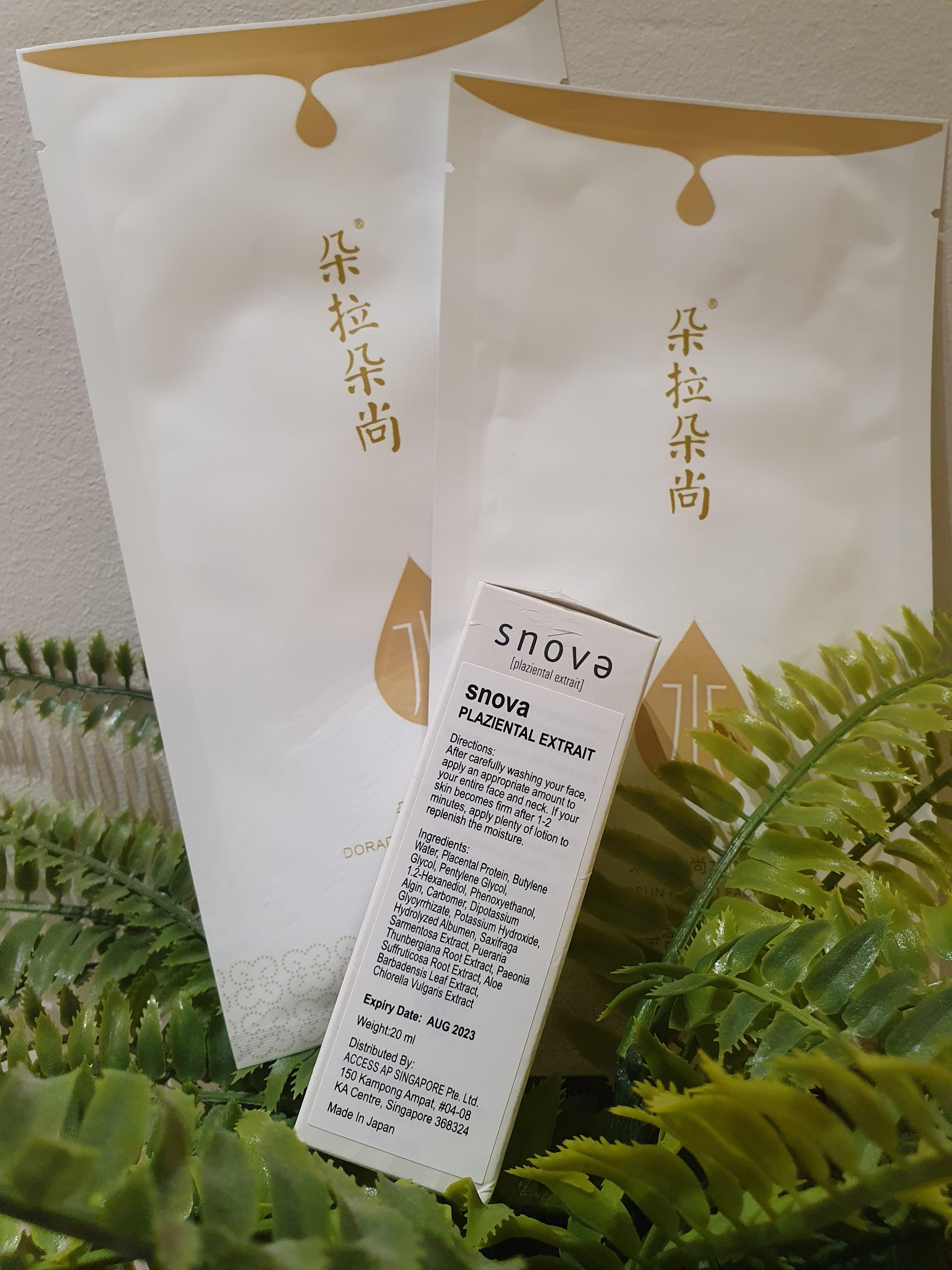 Japan] Snova Placenta Extract/ Plaziental Extrait (20ml), Beauty 