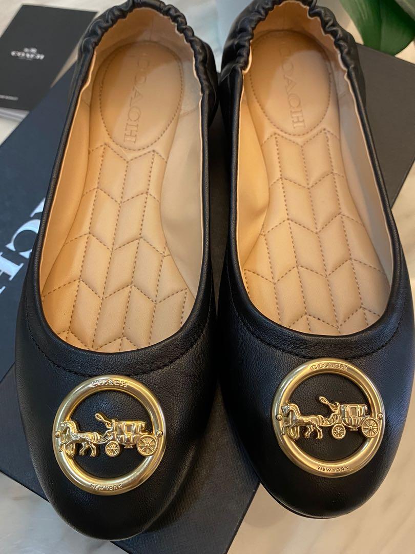 Coach bailey ballet flats cheap
