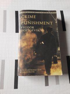 Crime and Punishment by Fyodor Dostoevsky