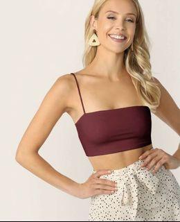 Cropped cami top