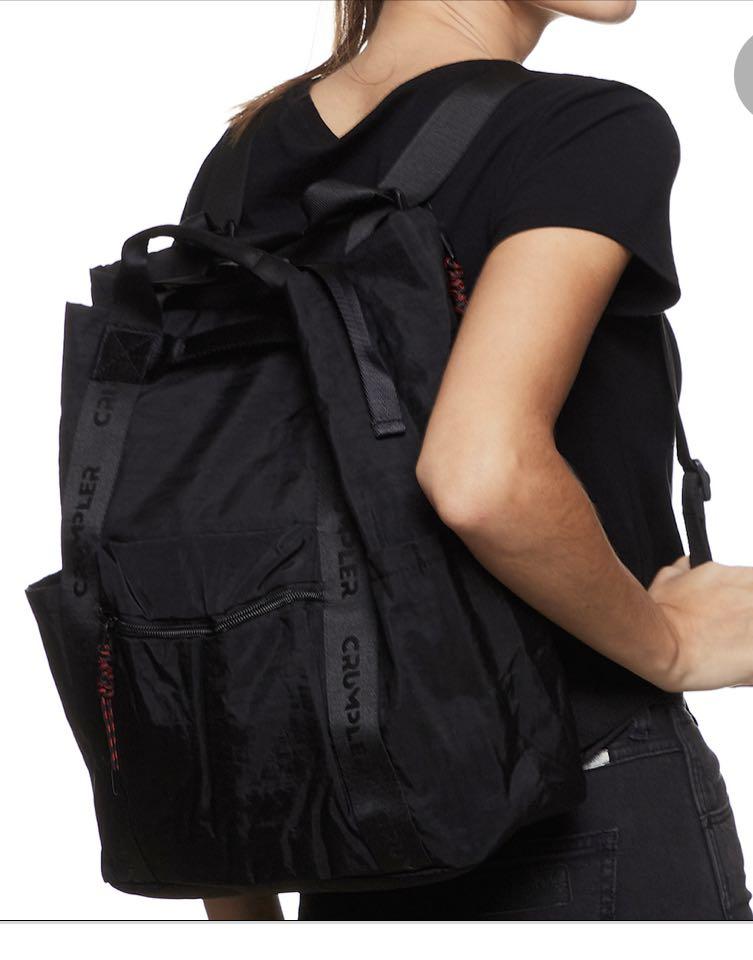 Crumpler Identity Backpack Totepack Bag Black