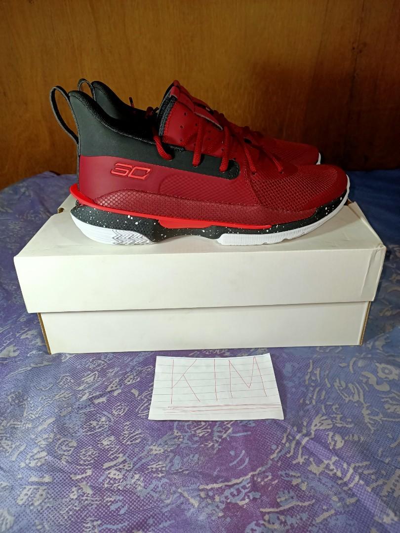 curry 7 red