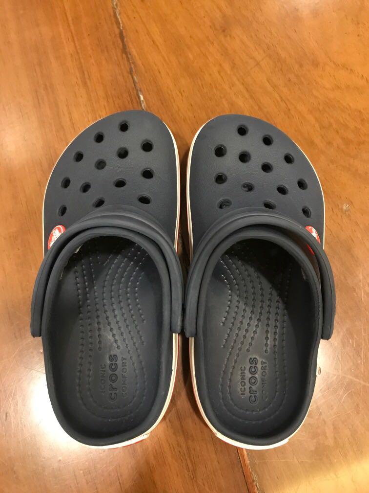 Dark Blue Boys Crocs Size 10, Babies 