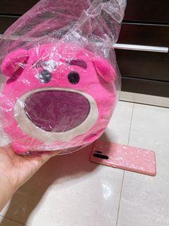 Disney lotso mini bolster plush toy