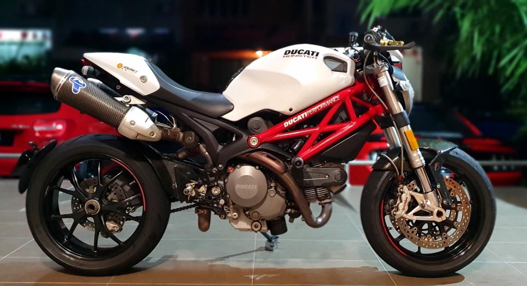 Ducati monster new arrivals 796 white
