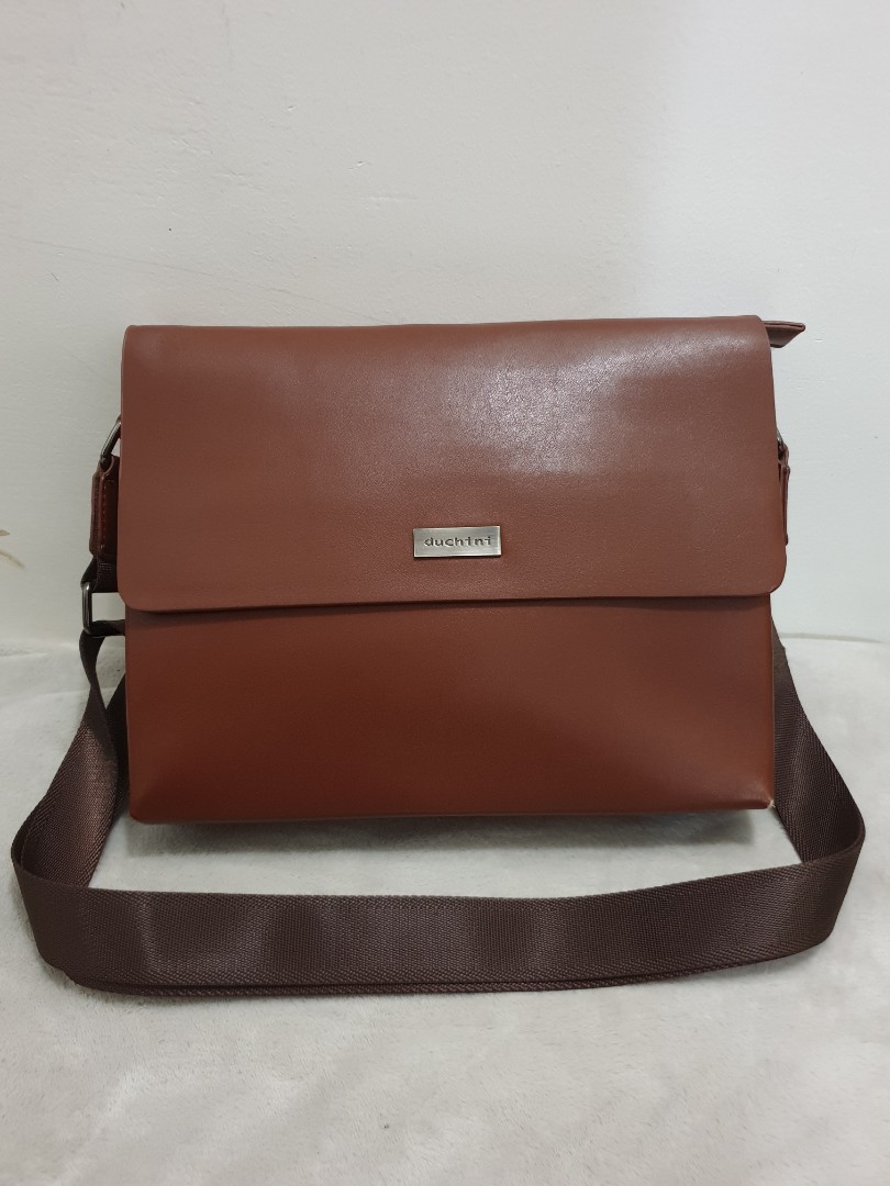 Shoulder Bag For Men's PU Leather Business Style Men Messenger Crossbody Bag  lUXURY Brand Fashion Man Bag Handbag
