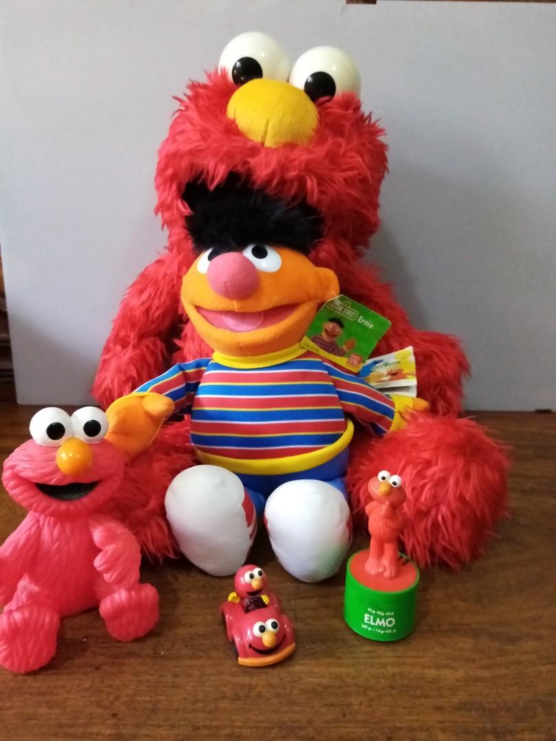 Elmo /Ernie stuff toys, Hobbies & Toys, Toys & Games on Carousell