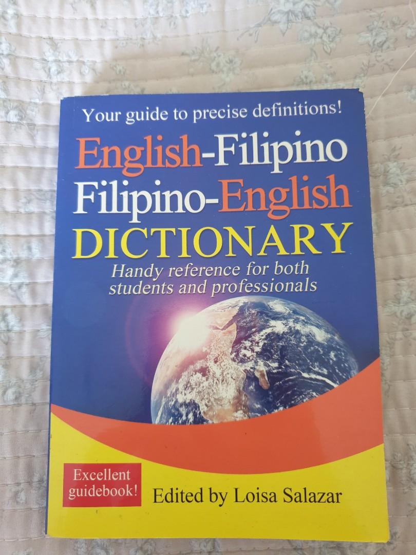 English-Filipino Dictionary (Category: Textbooks) located in Manila. Submitted by solariaaa (Listing ID 1055755522, Image 1). Description: •Brand New English-Filipino Dictionary •RFS: Need funds for school.