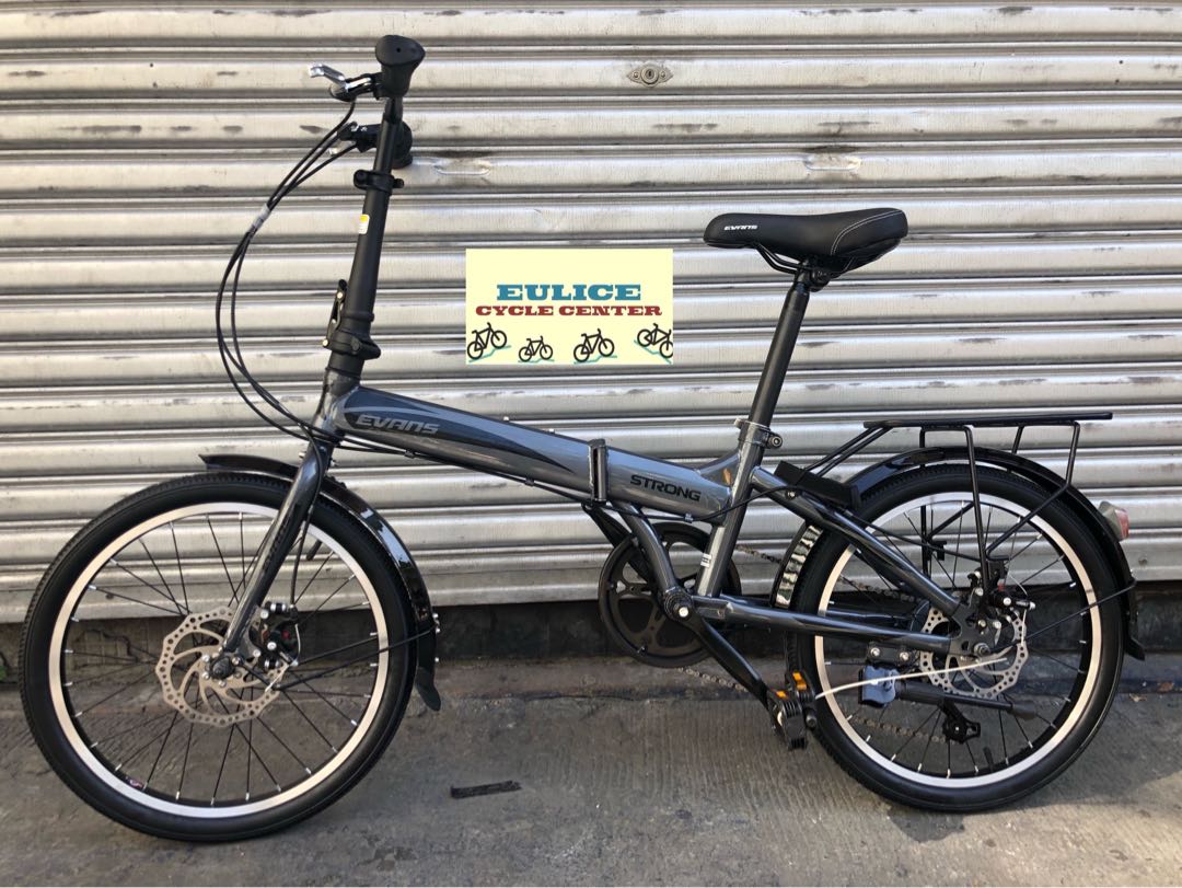 evans folding bike