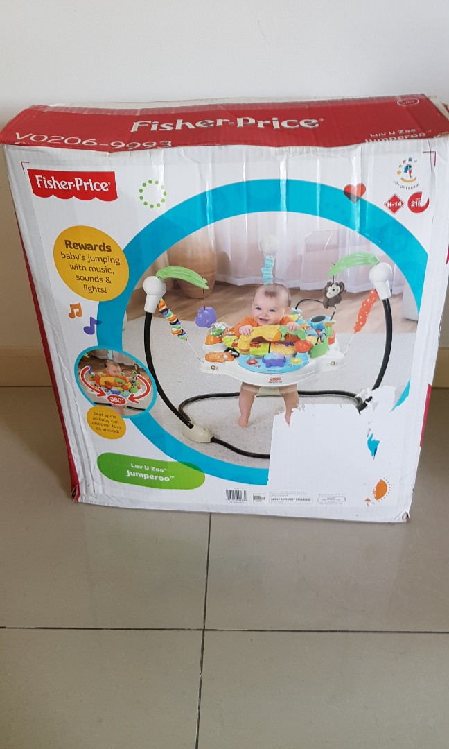 Fisher price luv you zoo jumperoo discount