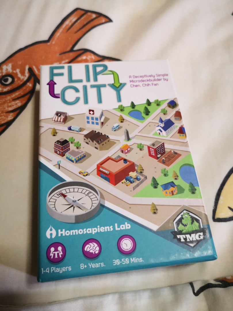 Flip City Card Game, Hobbies & Toys, Toys & Games on Carousell