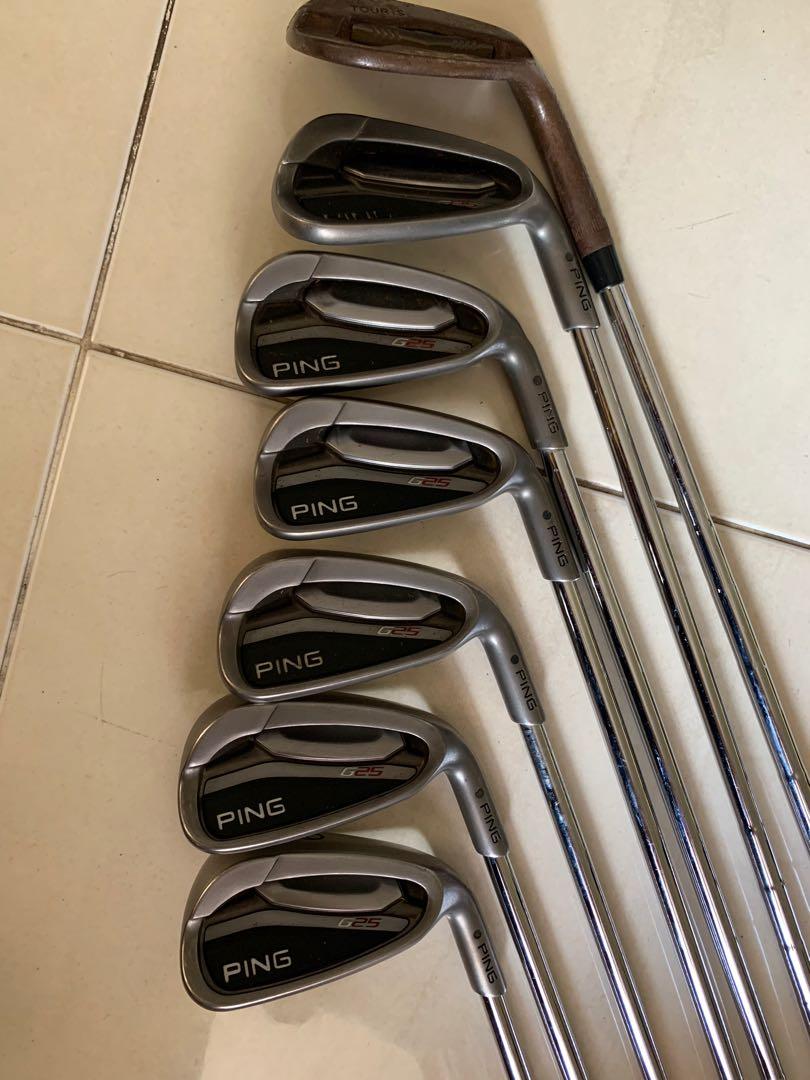 Ping g25 clearance iron set