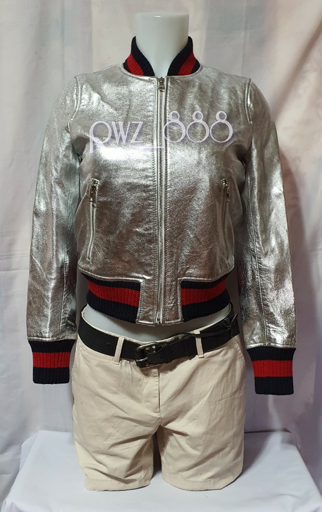 gucci silver jacket