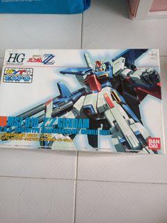 Gundam HG MSZ-010 ZZ/prototype Transformable limited edition mobile suit.