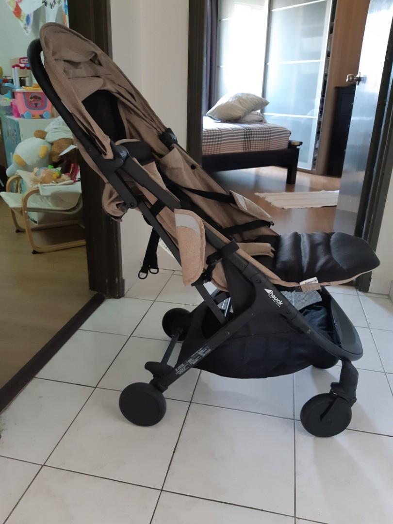 Hauck Swift Compact Stroller Melange Beige Babies Kids Going Out Strollers on Carousell