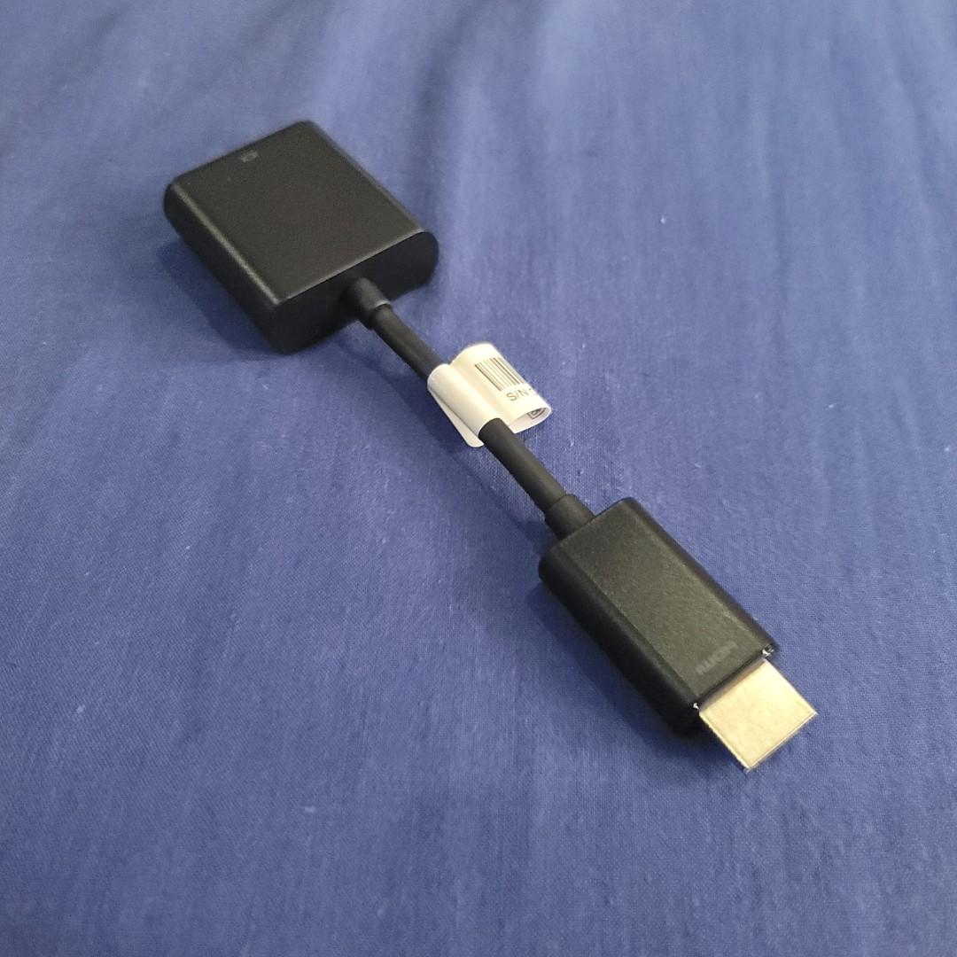 HDMI to VGA adaptor Google Chromecast adaptor hp dock to vga