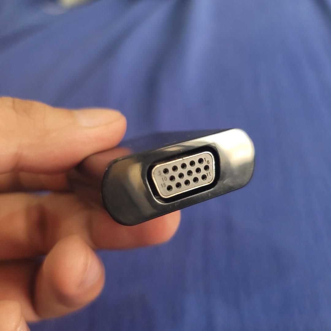 HDMI to VGA adaptor Google Chromecast adaptor hp dock to vga