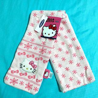 Hello Kitty / Old Navy Snow Flake Knit Fleece Neck Scarf Kid Girl #children #kidswear #winter