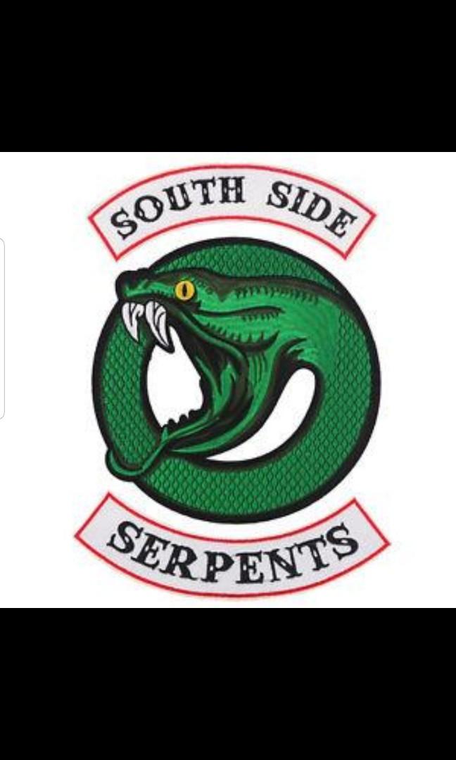 Southside serpents iron on patch top