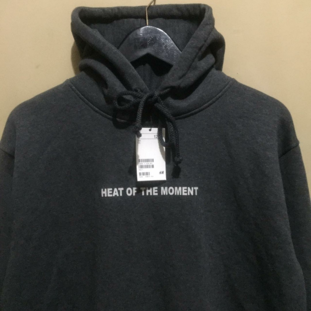 Hoodie H M Heat Of The Moment Fesyen Pria Aksesoris Lainnya