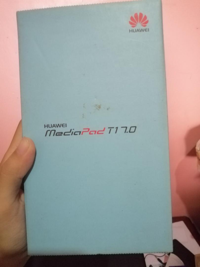 Huawei MediaPad T1 (Category: Android) located in Tanza. Submitted by dejoyaira1.25.99 (Listing ID 1055667610, Image 3). Description: Huawei MediaPad T1 issue: May basag sa screen performance 8/10 except sa screen, pwede naman palitan with 128GB MICRO SD CARD complete with box and manuals no charger, kayo nalang magprovide 1600 pickup, meetup or shipping pwede Tanza Cavite area ko.