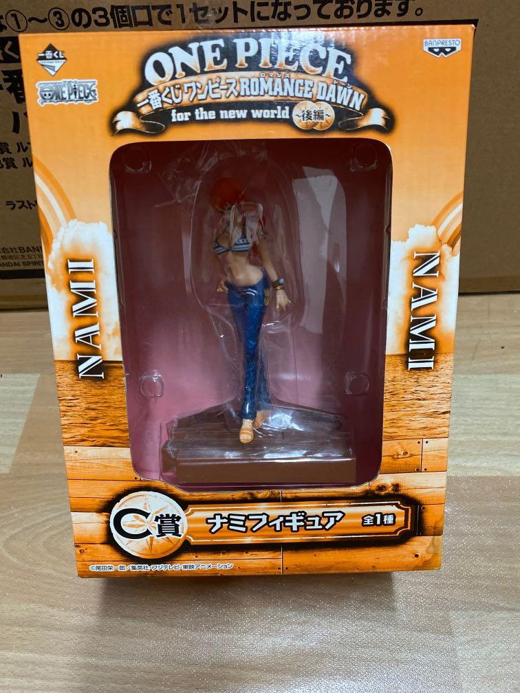 Ichiban Kuji One Piece Romance Dawn For The New World C Prize Nami Gold Toei Toys Games Action Figures Collectibles On Carousell