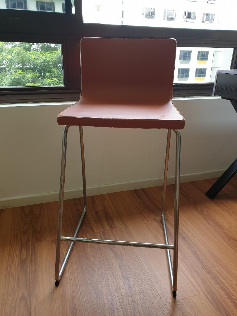 IKEA Bernhard Bar Stool, Furniture & Home Living, Furniture, Chairs on