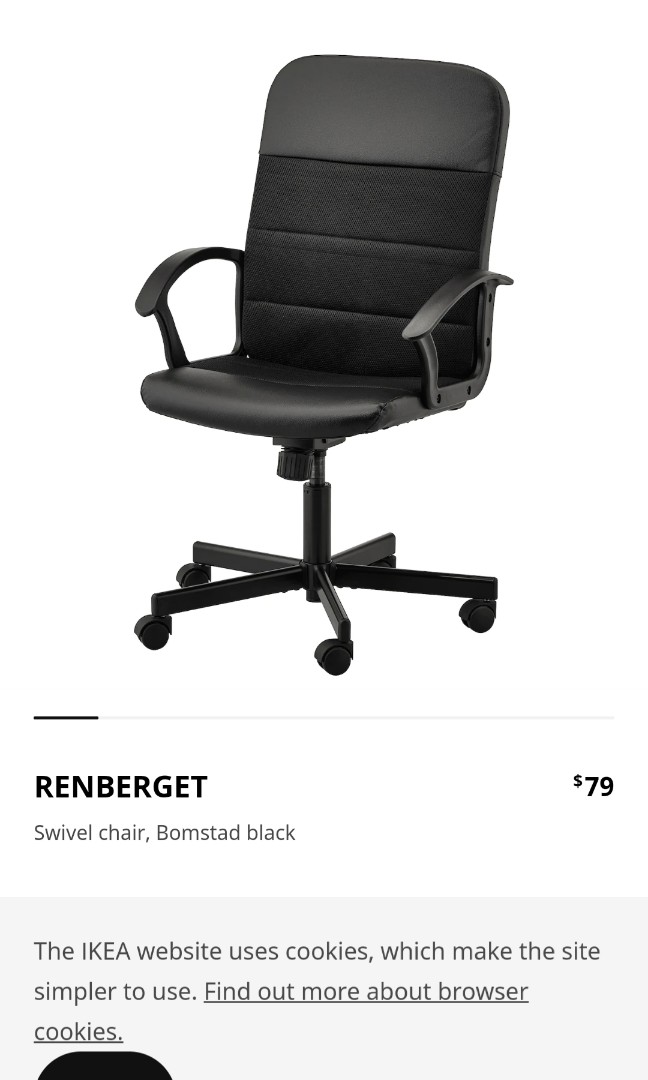 Ikea renberget chair review online