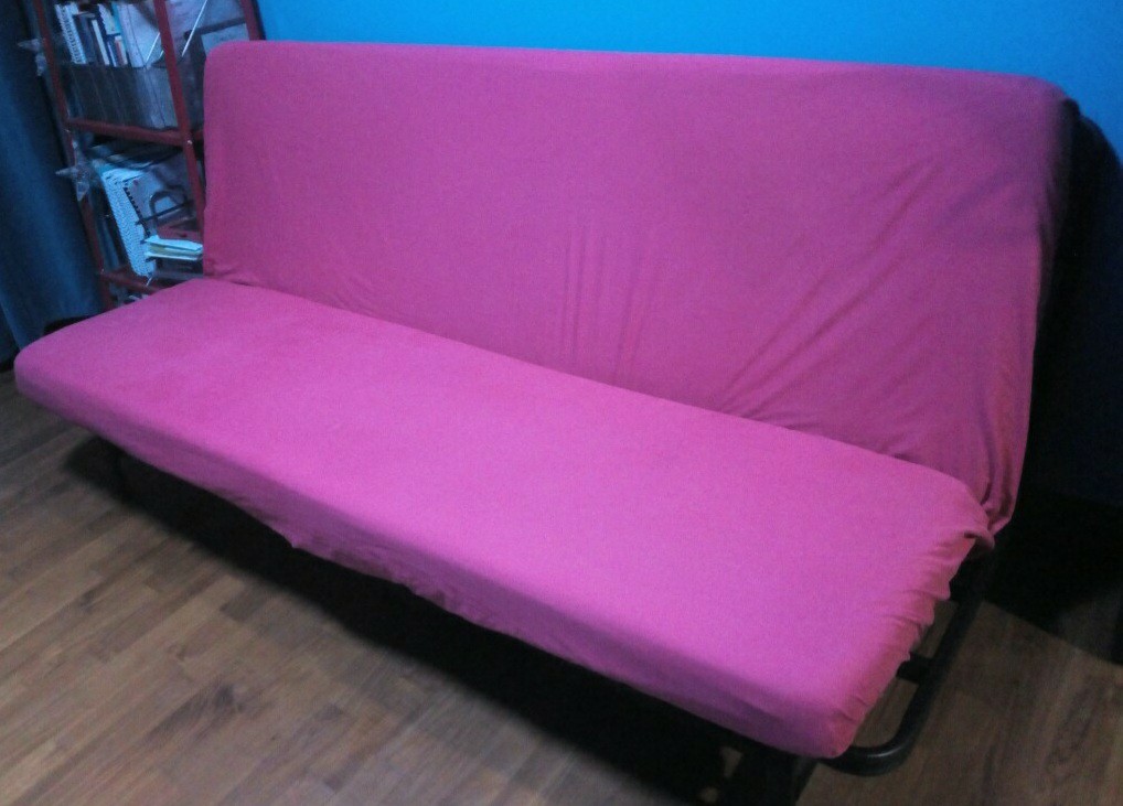 IKEA SOFA FOLDING BED, Furniture, Sofas on Carousell