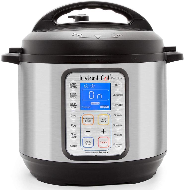 Instant Pot Duo Plus 9 in 1 5.7L Pressure Cooker US Model 2000 W Voltage Converter TV Home Appliances Kitchen Appliances Cookers on Carousell