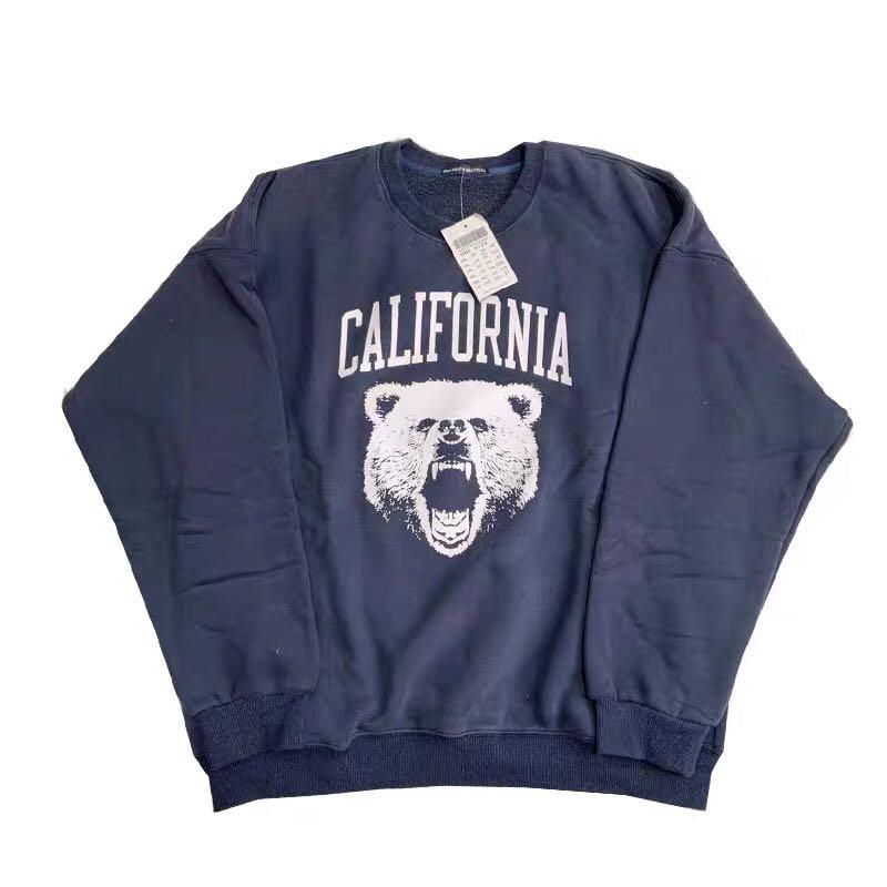 INSTOCK brandy melville erica california bear sweater sweatshirt pullover