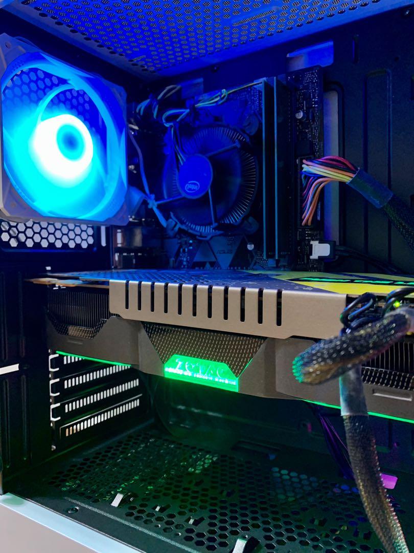 Intel Core i5 9400F Gtx 1080ti Gtx 1070 RGB