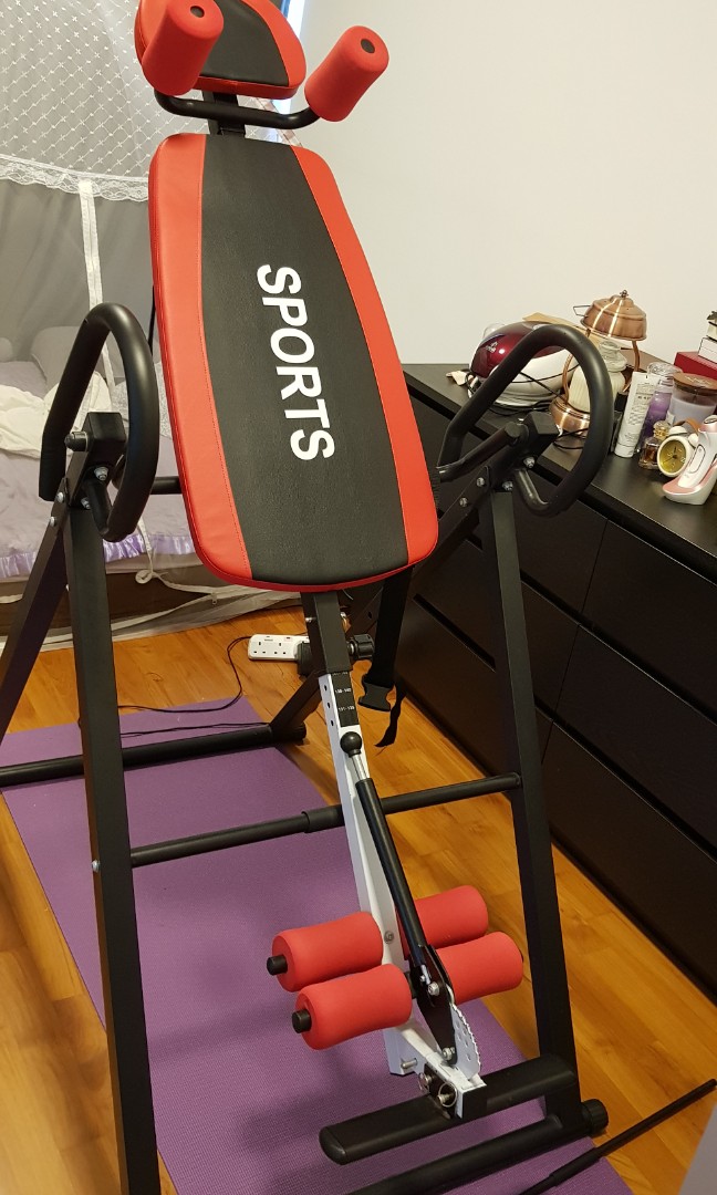Inversion table chair, Health & Nutrition, Massage Devices on Carousell