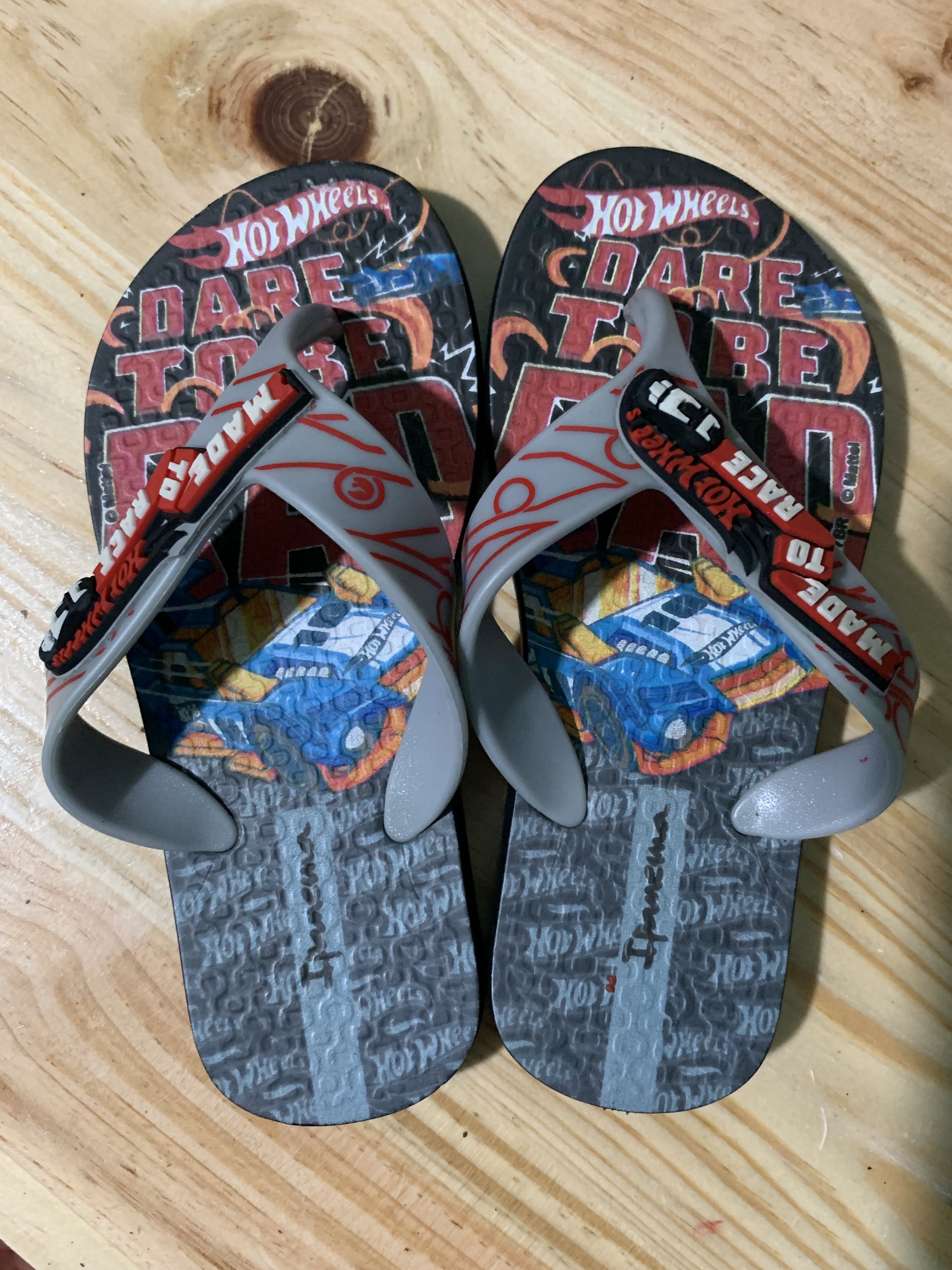 Ipanema Hot Wheels Slippers Babies Kids Babies Kids Fashion On Carousell