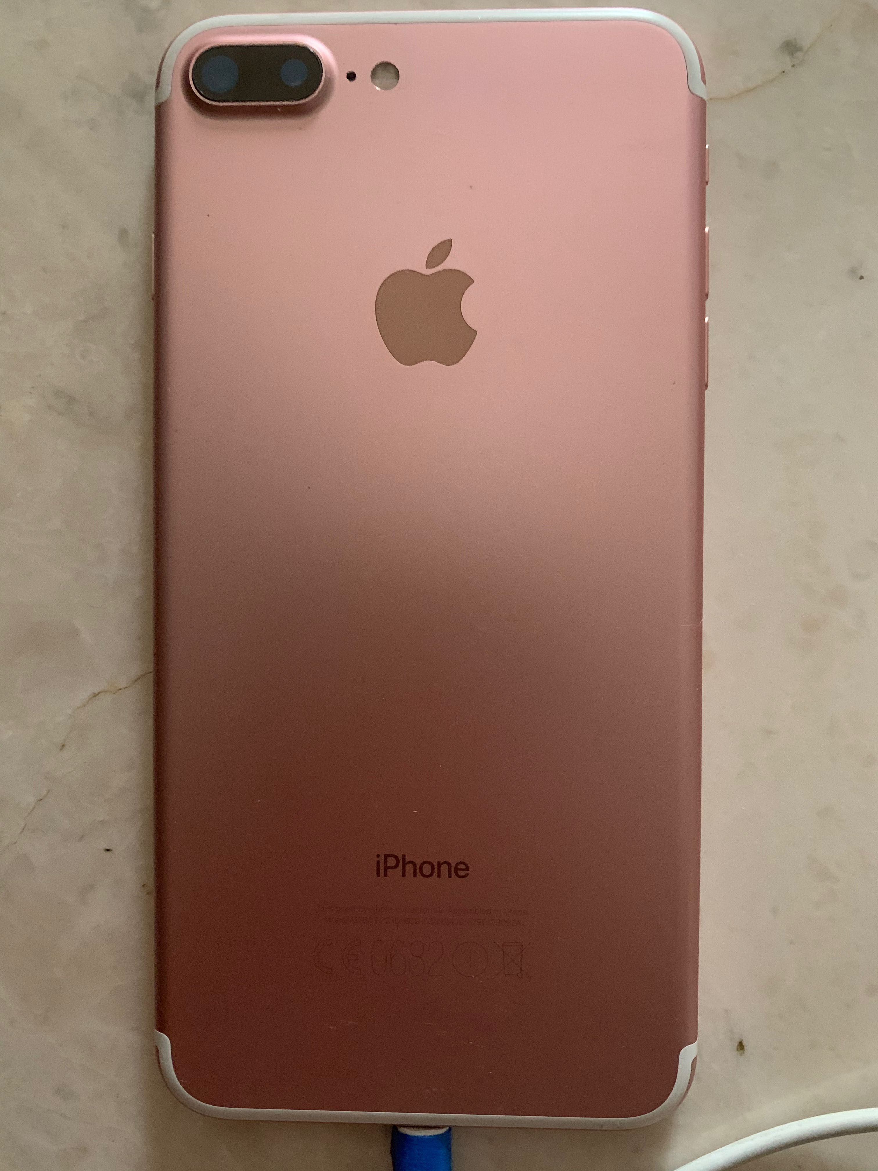 Iphone 7 outlet plus pink gold