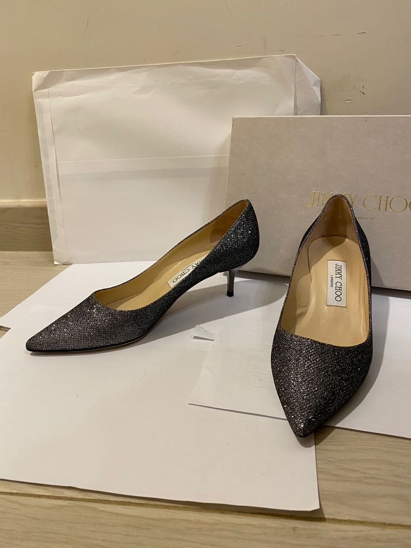 Jimmy choo discount anthracite pumps
