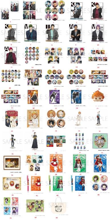 Jump Festa 21 Jf21 Jf Booth Kurobas Kurokko No Basuke Hitman Reborn Yakusoku No Neverland Goods Entertainment J Pop On Carousell