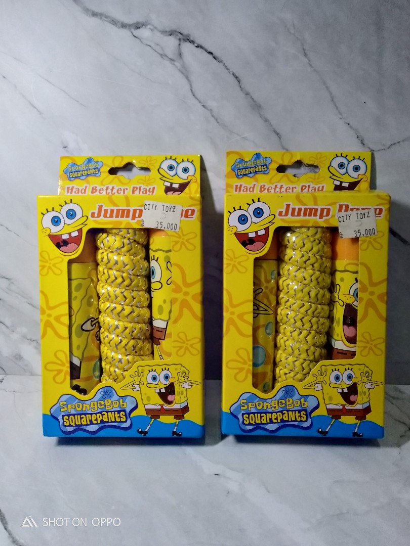 Jump rope spongebob, Toys & Collectibles, Mainan di Carousell