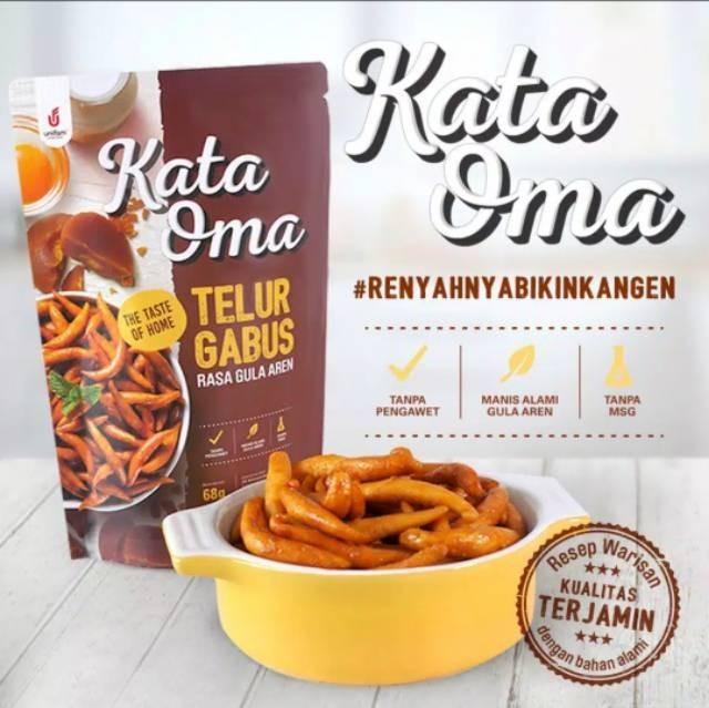 Kata Oma Telur Gabus Makanan Minuman Snek Di Carousell