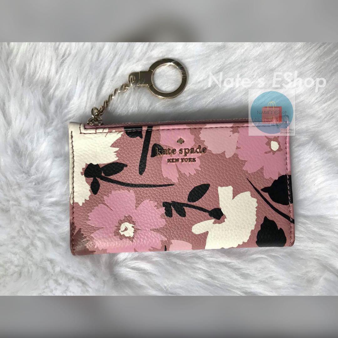 Kate spade pink floral wallet 2025